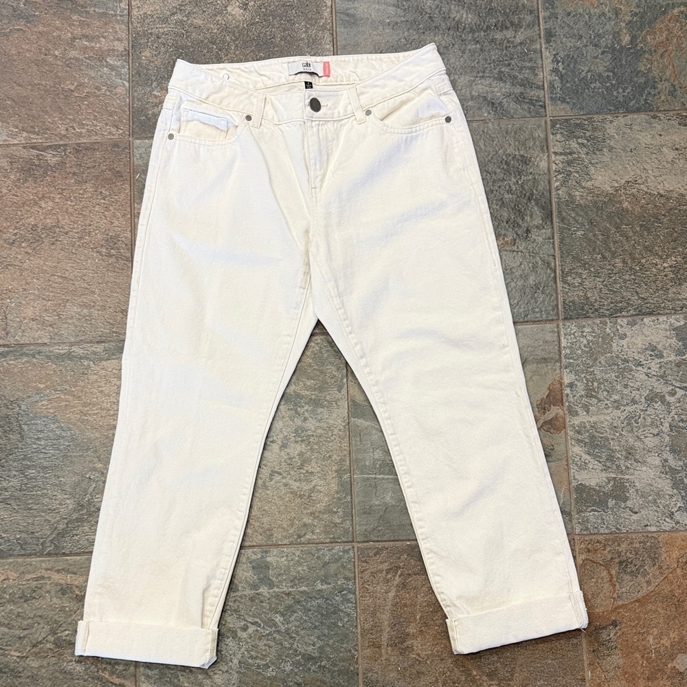 CAbi Cream Jeans